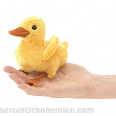 Folkmanis Mini Duckling Finger Puppet Plush B019K9NEZY